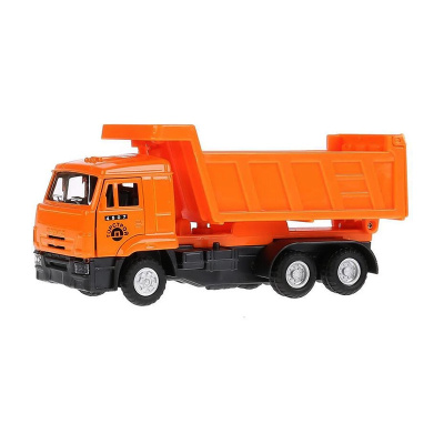 Машинка метал инерц камаз самосвал всет звук 1:43 Технопарк SB-13-17 1